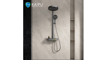 shower set matt white