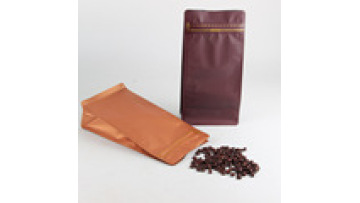 custom 500g 1kg 5kg food grade plastic 3 layers square flat bottom ziplock side gusset aluminum foil pouch bag1