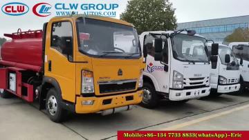Sinotruk Howo 5cbm Fuel Tanker Truck