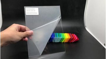 Extruded transparent vacuum forming plastic sheets1