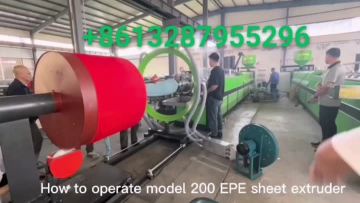 220mm EPE sheet extruder