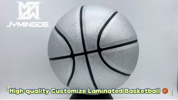 custom color basketball size 6 for outdoor games