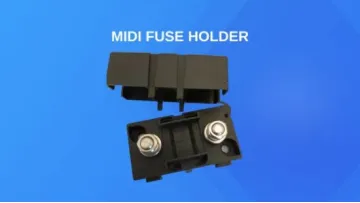 Compact Design Independent Source Bolt-Down Studs Fuse MIDI Blade Fuse Block Holder1
