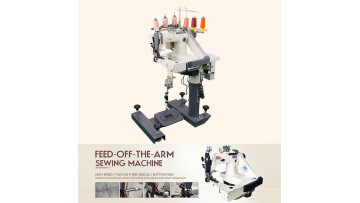 3 needle feed off arm
