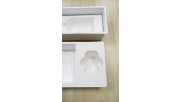 High Quality Paper Slipper Insert For Shoe Molded Pulp Packaging Box1