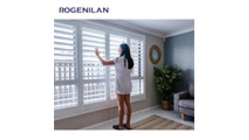 Double Tempered Glass Security Bathroom Interior House Aluminum Shutters Windows With Blinds Sun Shade1