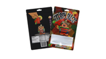 matt foil  zip lock mylar bag child proof cookies kinder rectangle candy food gummy plastic bags reclosable1