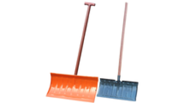 Hot Sale  Aluminum Snow Shovel Spade for Winter With Long Wooden Handle1