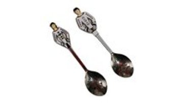 Romanian Souvenir Spoon with Enamel Logo1