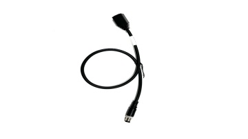 Industrial M12 to RJ45 Ethernet Cable 4Pin D Coded Female Adapter