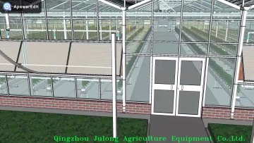 commercial turnkey project venlo multi-span structure glass greenhouse for tomato1