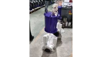 Aluminum alloy pneumatic pipe clamp valve