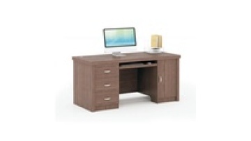 Factory Traditional Unique Cheap Wooden Brown with Drawer Wholesale Lots of Study Office Table Computer Desk1