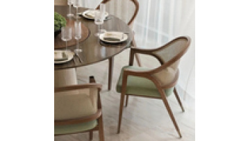 Low price commercial furniture fast food shop wood and leather restaurant supply1