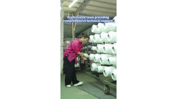 We manufacture AB yarn, undyed yarn, nylon elastic thread, recycled nylon, and covered yarn, among others. Feel free to contact us anytime #ABYarn #nylonyarn #recyclednylon #seamlessunderwear #socks #(1)