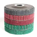 4-1/2"×7/8" Nylon Fiber Flap Polishing Wheel Grinding Disc Non-woven 115*22mm Scouring pad Buffing Wheel for Angle Grinder
