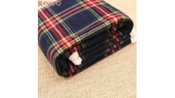 Factory price korean 2 layers blankets 100%polyester fleece blanket with sherpa double layers blanket1