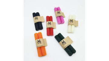 handmade beewax rolled sheet for decoration