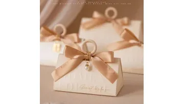 Gift Paper Box, Candy Carton, Gift Packing Ribbon Box Carton Paper Packing Wholesale Custom Luxury Custom Printed Logo1