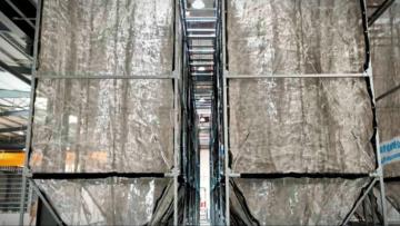 Anti fire eps silo
