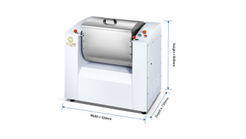 Flour Mixer Machine Bakery Price Commercial Wheat Mill Making Pizza 1Phase 220V 20 Liter Dough Rolling Bread Suppliers 25Kg 50Kg1