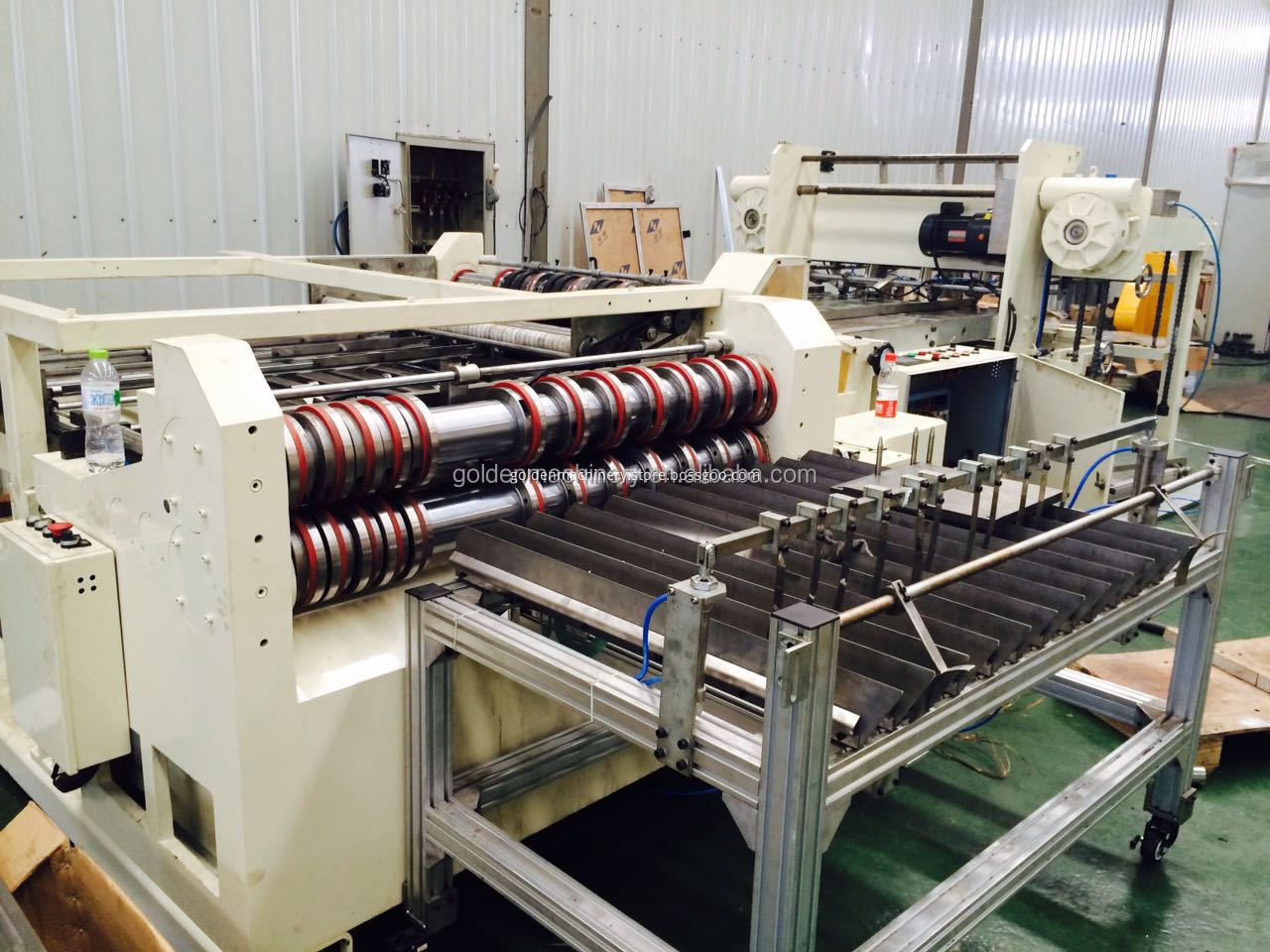 Automatic duplex slitter