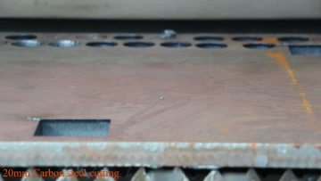 12kw fiber laser cutting 20 25 30 40mm carbon steel