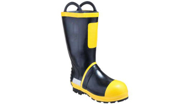 Chinese High Temperature Resistant Rubber Firefighting Boots protect Fireman1