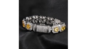 Shiny 5A Zircon CZ Tennis Bracelet with Lab Grown Stones1