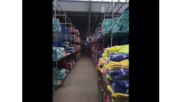 Football jersey storage and production line