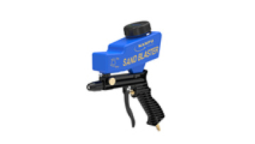 Portable Pneumatic Sandblasting Gun with Ceramic Nozzles for High Precision Polishing and Rust Removal1