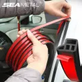 Car Door Protector Seal Strip Double Layer Auto Rubber Bumper Protective Strip Soundproof For Door Trunk Hood Car Accessories