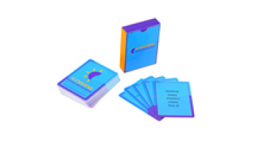 Well Designed Front and Back Side Custom Printed Full Color Affirming Statement Card Deck Printing1