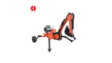 CE Approved Mini Backhoe Loader with PTO and Towable 0.023m³ Bucket1