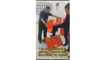 Denilco flood barrier pressure test 1