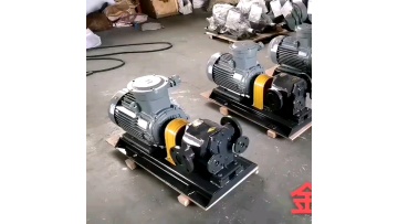 Cast steel asphalt gear pump1