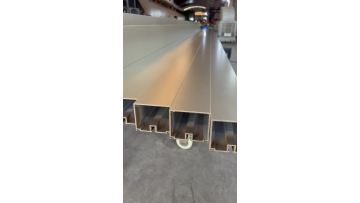 Golden aluminum profile