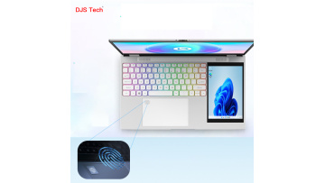 Laptop keyboard backlight for large and small scr