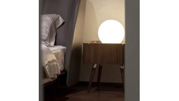 Jing An Wood Bed Sidetable