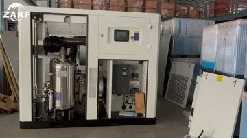 Precision Manufacturing 75HP Oil free lubricated screw air compressor