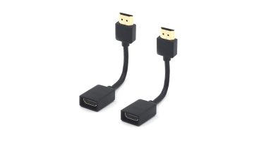 HDMI Male to Female Adapter HDMI Extension Gold Plated