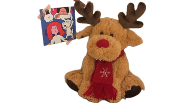 CSCC2025 New Furry Deer Baby Christmas Doll