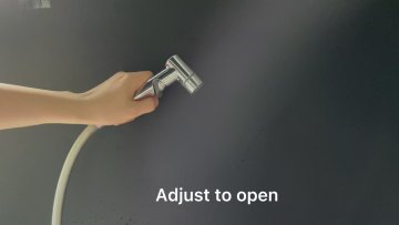 Adjustable Flow Control Toilet Handheld Bidet Kit 2 Functional Portable Travel Bidet Sprayer Shattaf Connects Any Shower Hose1