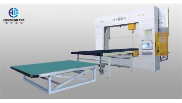 Revolving Double Blades Foam Cutting Machine