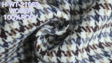 China textile wholesale woven polyester wool italian tweed fabric manufacturers for winter coat1