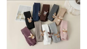 Cute Rabbit Bottom Pantyhose with Thick Velvet