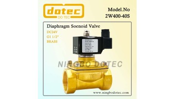2W400-40S brass solenoid valve