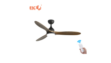 New design wooden ceiling fan light