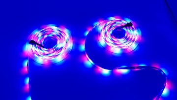 Sound-Activated SMD 3528 Dream Color 5 Meter Waterproof Mood LED Strip Lights With 24 Key Remote Smart App Control1