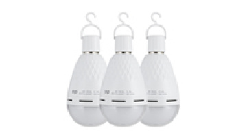 Super Bright Outdoor LED Emergency Bulbs 9W Waterproof Solar Light Rechargeable Led Bulb Light1